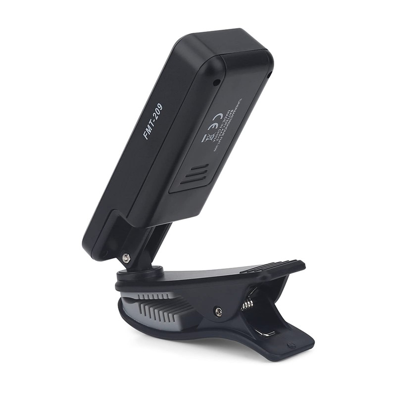 FMT-209 Clip-On Guitar Tuner Digital Tuners with Large LCD Display