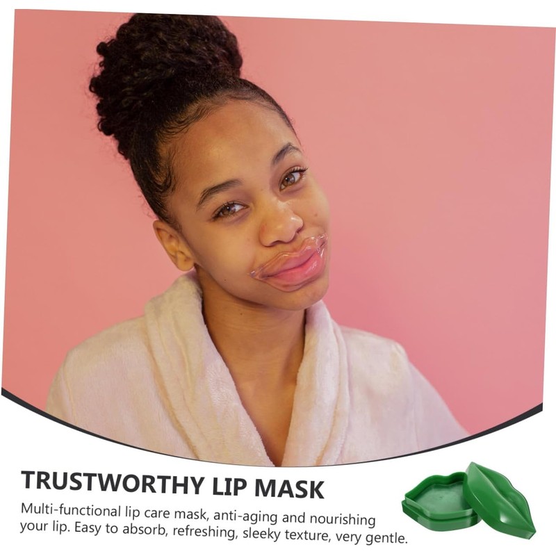 20 Piezas Mascarilla Labial Natural de Hidratante para Labios Previene