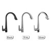 360°Swivel Pull Out Kitchen Faucets with 2 Spray Modes High