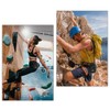 Rock Climbing Chalk Bag Adjustable Waist Belt Drawstring Bag with