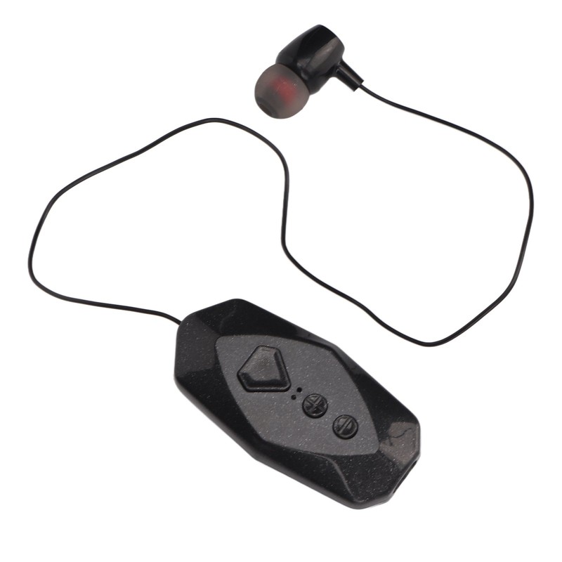 Clip On Wireless Earpiece Single Ear Long Battery Life Power