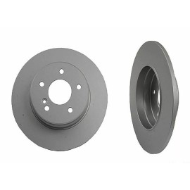 ZIMMERMANN COAT Z 2x ZIMMERMANN REAR Brakes SOLID Disc Brake Rotor Kit for Mercedes (VERIFY YEAR)