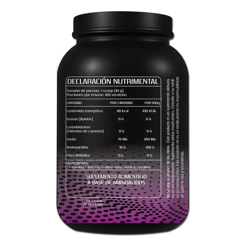 Bcaas Aminoácidos En Polvo Fast 1 Kg Cu Varios Sabores