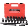 SONIGEKO 3/8" Drive Impact Swivel Socket Set, 20 Piece Swivel