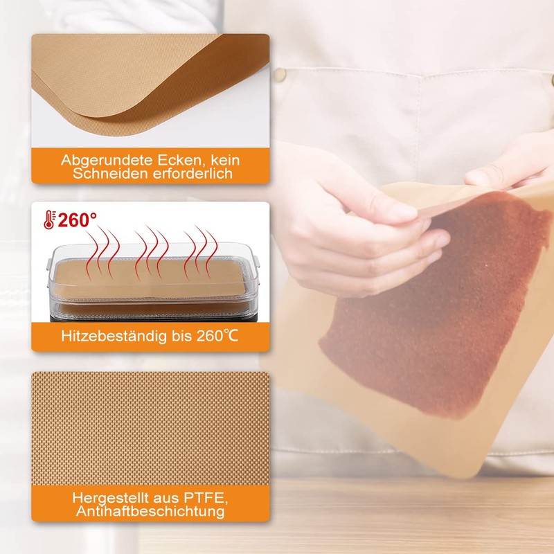 Aieve Dehydrator Film for Fruit Leather Dehydrator Compatible with WMF
