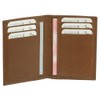 Luxury Leather ID Card Holder Basic Document Folder Ideal for