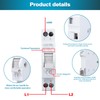 GEYA Switch 1P 63A Load Disconnect Dual Power Manual Transfer
