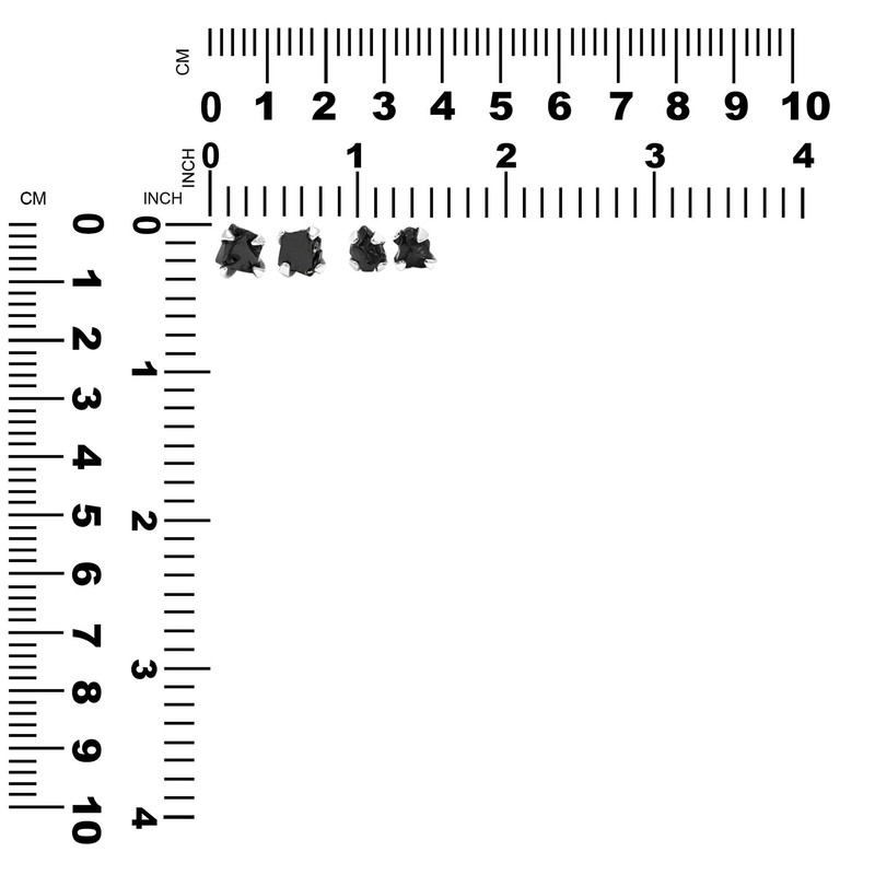 Starborn Creations Rough Shungite Post Style Earrings