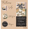 Karma, 20-Count 3-Ply Dinner Size Paper Napkins, Decorative Guest Paper
