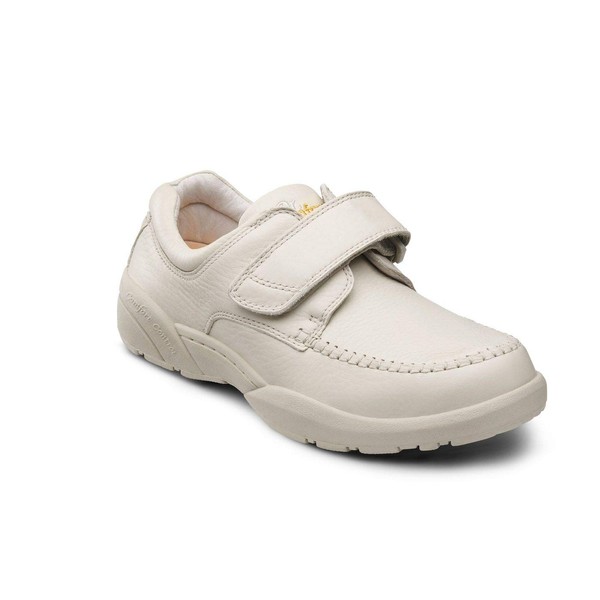 Dr. Comfort Men's Scott Diabetic Casual Shoes: Khaki 11.5 X-Wide (3E/4E)