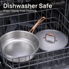 KOKHUB 4.5QT Saute Pan with Lid, Vintage 11" Tri-Ply Stainless