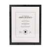 Umbra Frame for Displaying Documents, Diploma, Certificate, Photo or Artwork,