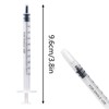 Pack of 50 1 ml Colostrum Syringe Plastic Syringes, Plastic