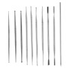 10Pcs Stainless Steel Clay Sculpture Engrave Tools for Modeling Carving9665