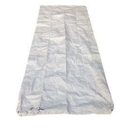RELK Ultralight Tyvek Ground Cloth - Tyvek Tarp - Tent Footprint with Grommeted Corners - Backpacking or Camping - 4.5 Ft x 8 Ft