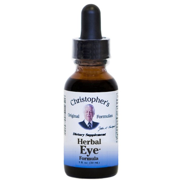 Dr. Christopher's Herbal Eye Formula Extract - Natural Eyewash - Hydrate And Heal Your Eyes - Improve Eyesight and Reduce Strain