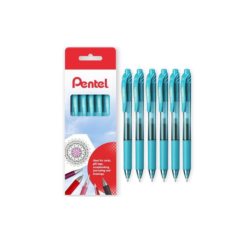 Pentel Energel X BL107 Retractable Gel Rollerball Pens - 0.7mm