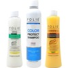 Kit Color Protect: Mascarilla, Shampoo Y Reparador Folie Profesional