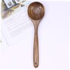 LABRIMP Handcrafted Colander Skimmer Ladle High-Temperature Resistant Kitchen Utensil for