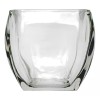 votivo 12 Votivo Cristal Cuadrado Porta Vela Grande By Crisa