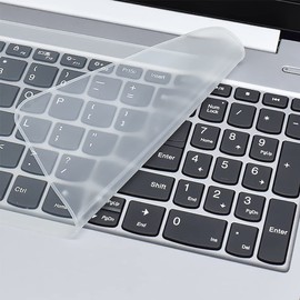 Diyeeni Piel Protectora de Cubierta del Teclado Transparente,Protector de Piel de Cubierta del Teclado de Silicona Transparente Ultra Delgada para Computadora Portátil de 12Inch/13Inch/14Inch
