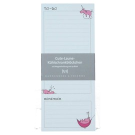 'Fridge Notepad with Unicorn Mythical To-Do List of Rann & Friends