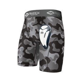 ‎Shock Doctor Core Comp Short w/BioCup Graphics Black Camo S