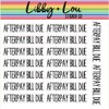 Afterpay Due Planner Stickers | Bill Pay Sticker | Budget