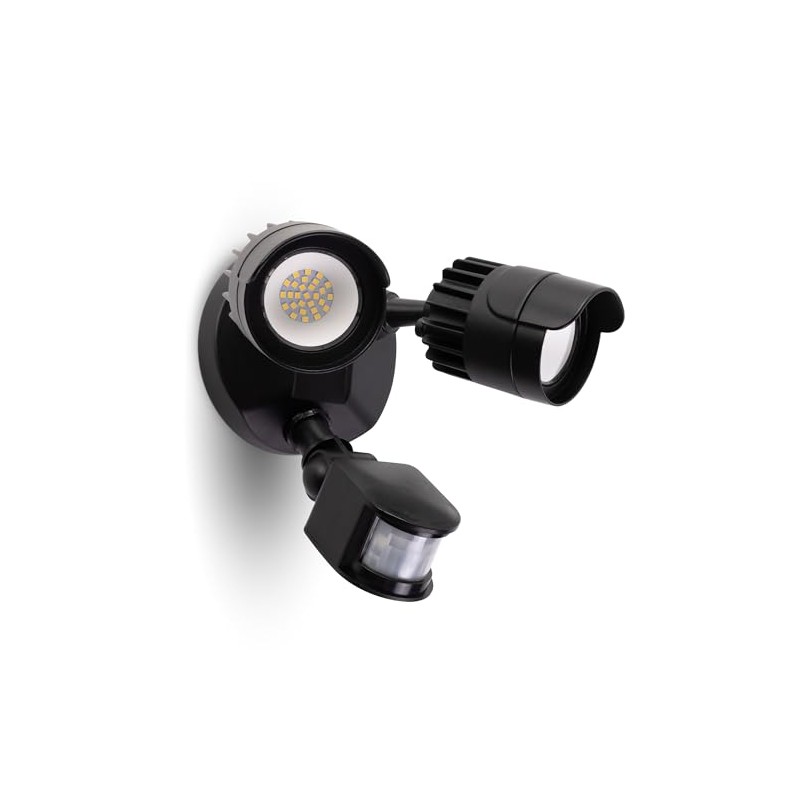 LUXFLY LED Motion Sensor Outdoor Lights, 34W 3500LM 5000K Daylight,