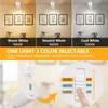 VANoopee 3-Color 10W H Track Lighting Heads Dimmable LED Track