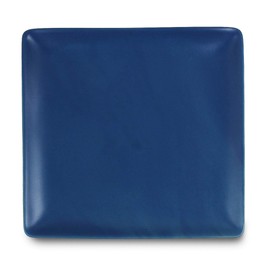 CtoC Japan OP-957485 Hasami Ware Square Plate, 6.1 x 6.1 inches (15.5 x 15.51.4 cm), Egg, Bread Plate, Blue Mat