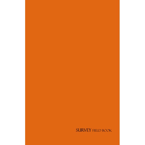 Surveying Field Book: 8x4 Grid Format Graph Paper Notebook for