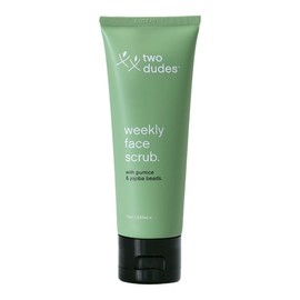 Two Dudes Weekly Face Scrub with Pumice & Jojoba Beads - 75ml