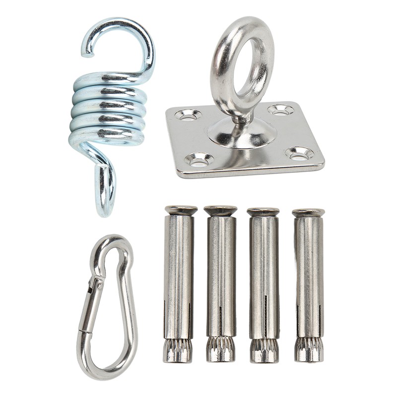Hammock Hanging Kit Durable Wearable Stainless Steel Firm Connection Convenient
