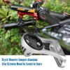 Bicycle Computer Mount Aluminum Extension Odometer Mount Holder for Garmin