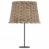 vidaXL Brown Wicker Lamp Shade 15.7 in Handmade Indoor Lighting