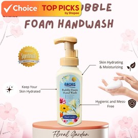Limited-time special offerAmoris Floral Garden/ Cherry Blossom Premium Bubble Foam Hand Wash 350ml