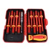 Professional Insulated Screwdriver Set, Complete Tool Kit with Interchangeable Handles,