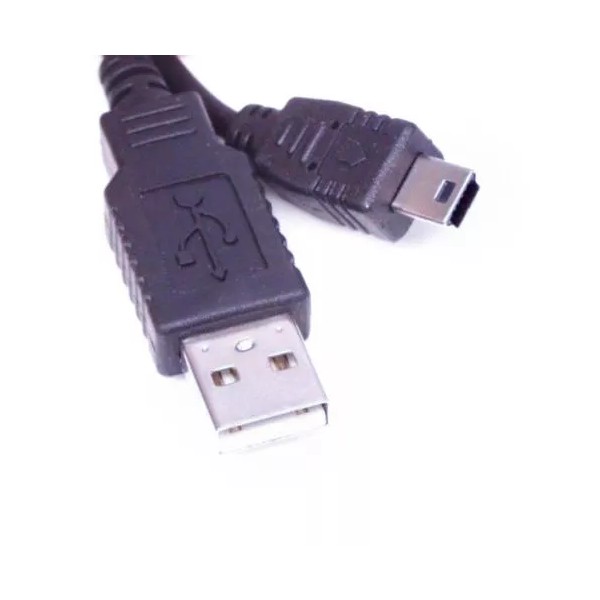 Unbranded/Generic 2-Pack Lot Mini USB to USB Device Sync/Charger Cables