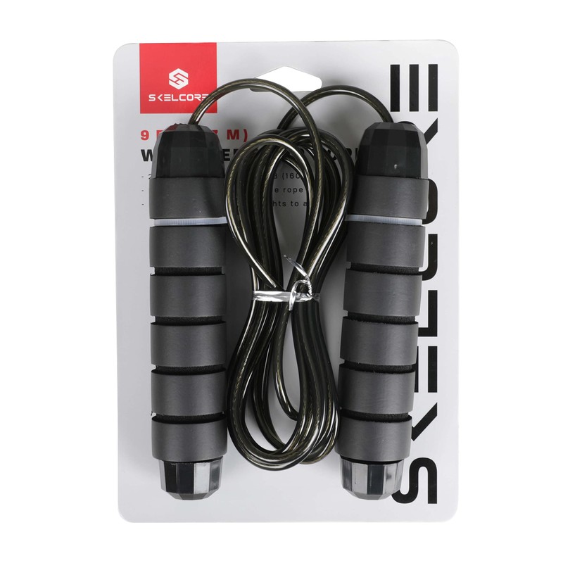 EVOLUTION GROUP USA Cuerda DE Saltar con Peso SC 9FT