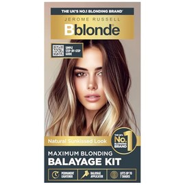 Jerome Russell Bblonde Maximum BALAYAGE KIT | Salon-Quality Sun-Kissed Highlights | Up To 7-Level Lift | Dual-Brush Precision System | Easy At-Home Balayage