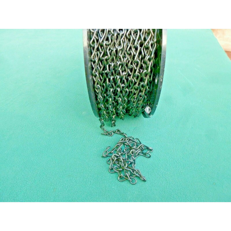 Campbell Jack Chain Single Steel Black Z/P # 14 Poly-Coated