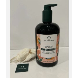 THE BODY SHOP Pink Grapefruit Shower Gel 750 ml 25.3 fl oz With Loofah