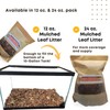 SCOTTY'S BUGS Mulched Leaf Litter for Reptiles, Isopods Live &