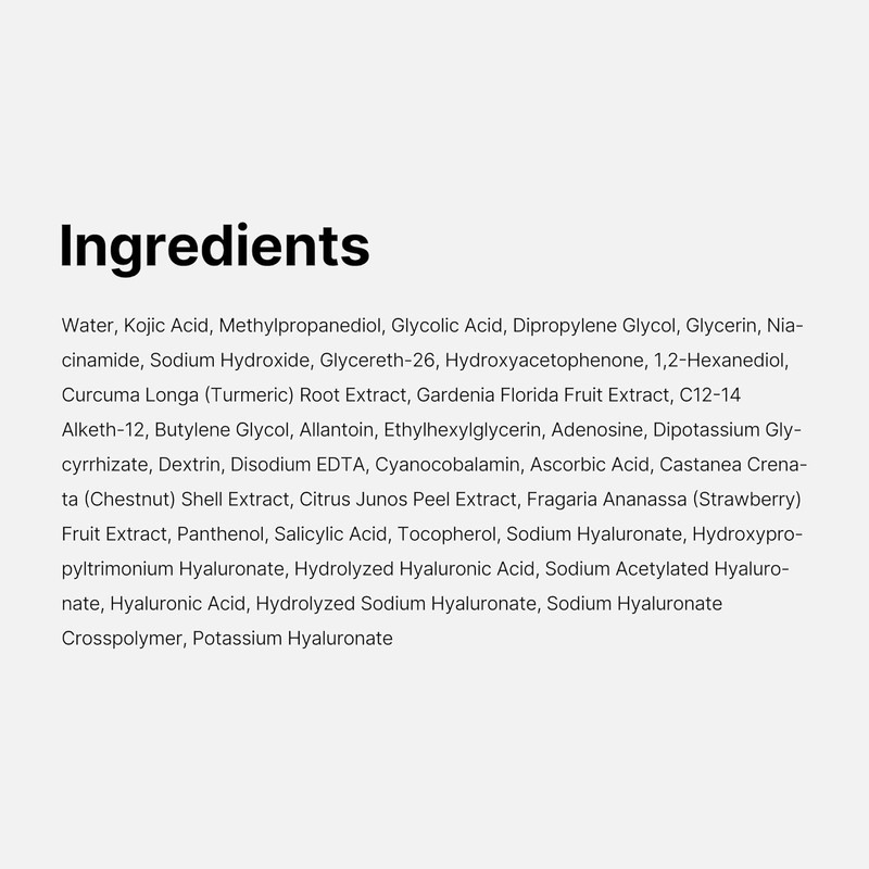 MEDICUBE [MEDICUBE]Kojic Acid Turmeric Pad (70ea)