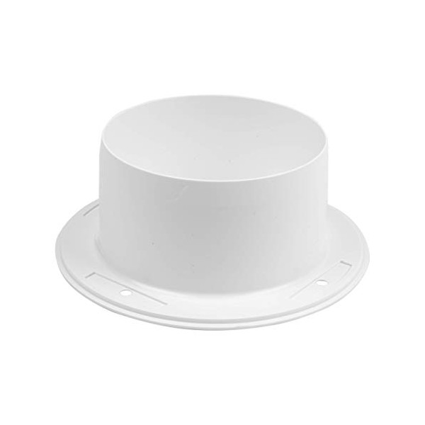 HVAC OV 6" inch duct flange for 6" inch pipe