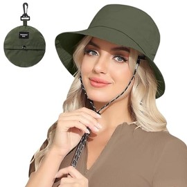 TAGNEFLOR Sombreros de Sol para Hombres Mujeres,Sombrero de Cubo,Sombrero para Senderismo,Transpirable, Impermeable,Protección Solar UV Sombrero de Mujer al Aire Libre