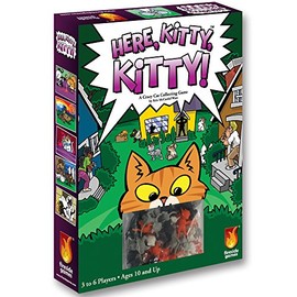 Fireside Games - Aquí, Kitty, Kitty! Juego de Mesa para 3-6 Jugadores, Edad Recomendada 10+ Años