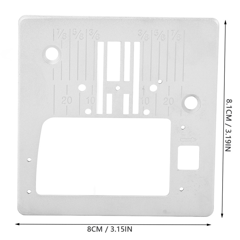 Sewing Machine Needle Plate Q235 Steel Mirror Surface Sewing Throat
