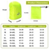 PINEPAN Backpack Rain Cover Waterproof Backpack Protector with Reflective Strips